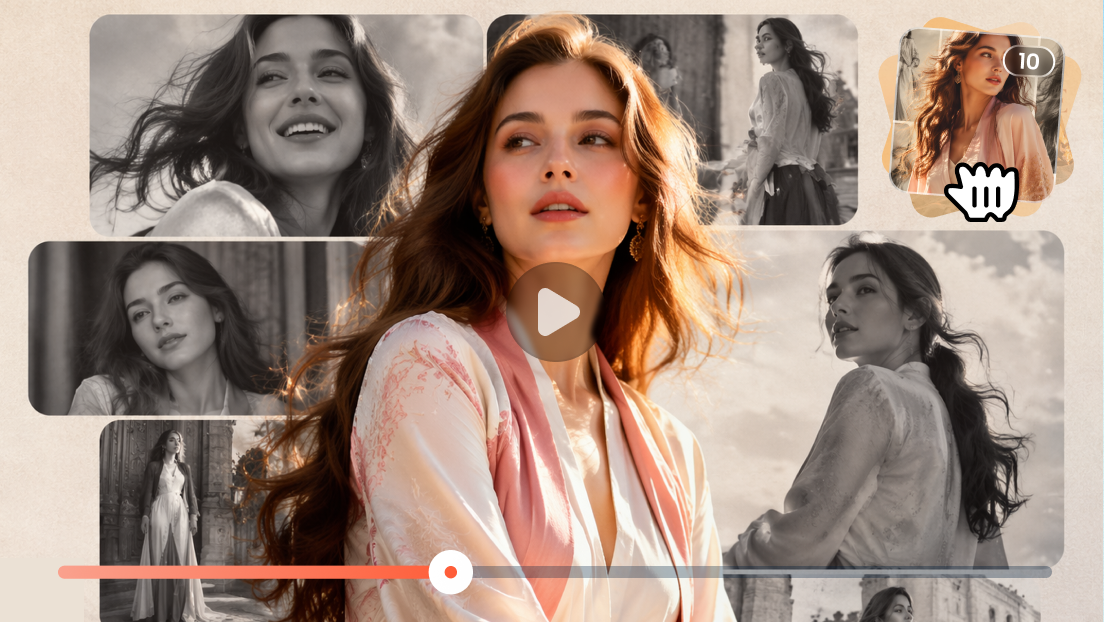 Multivariation AI Agent videogenerering
