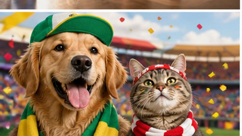 World Cup AI Pet Portrait prompt Ergebnis 6