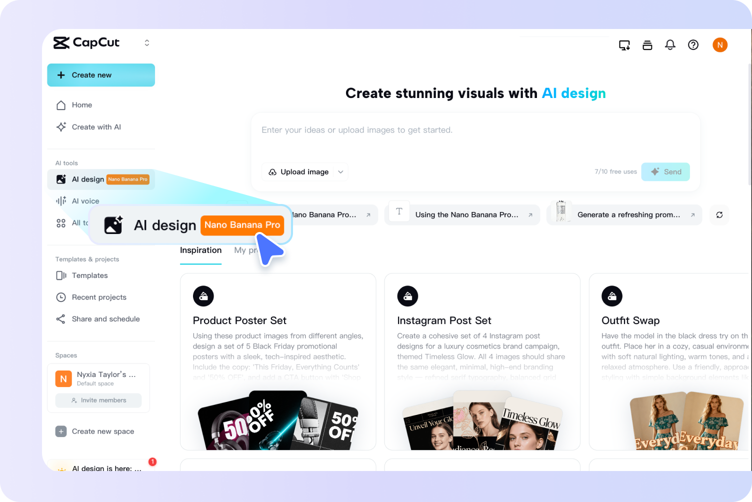navigate to the AI design