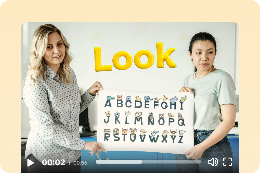 Personnaliser les vidéos éducatives 