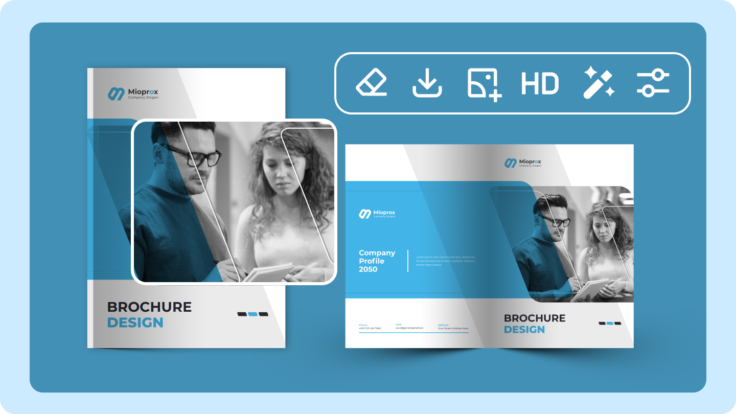 tạo brochure trực tuyến