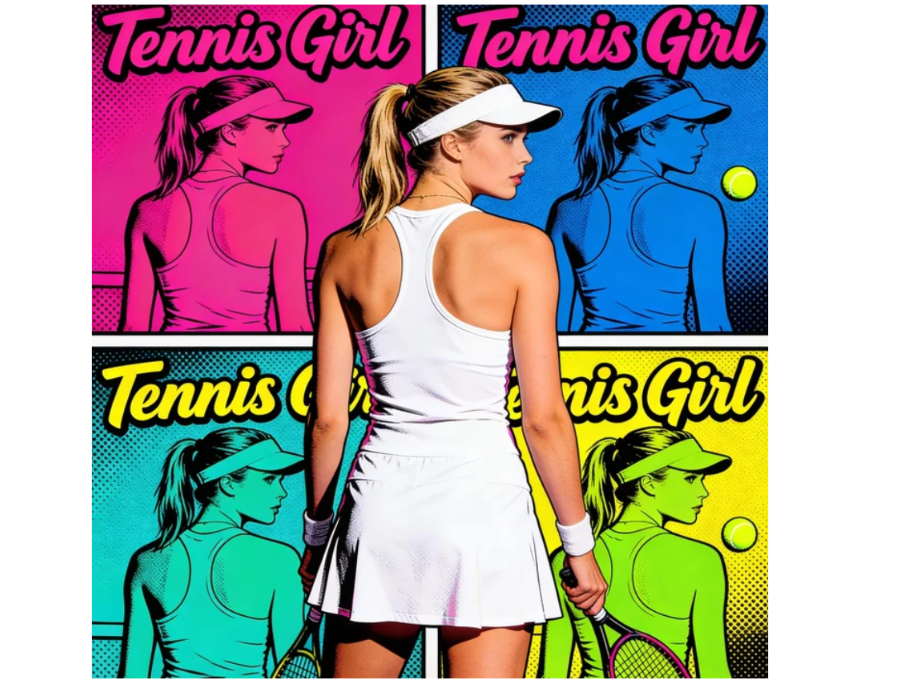 Pop-art "Athena" remix