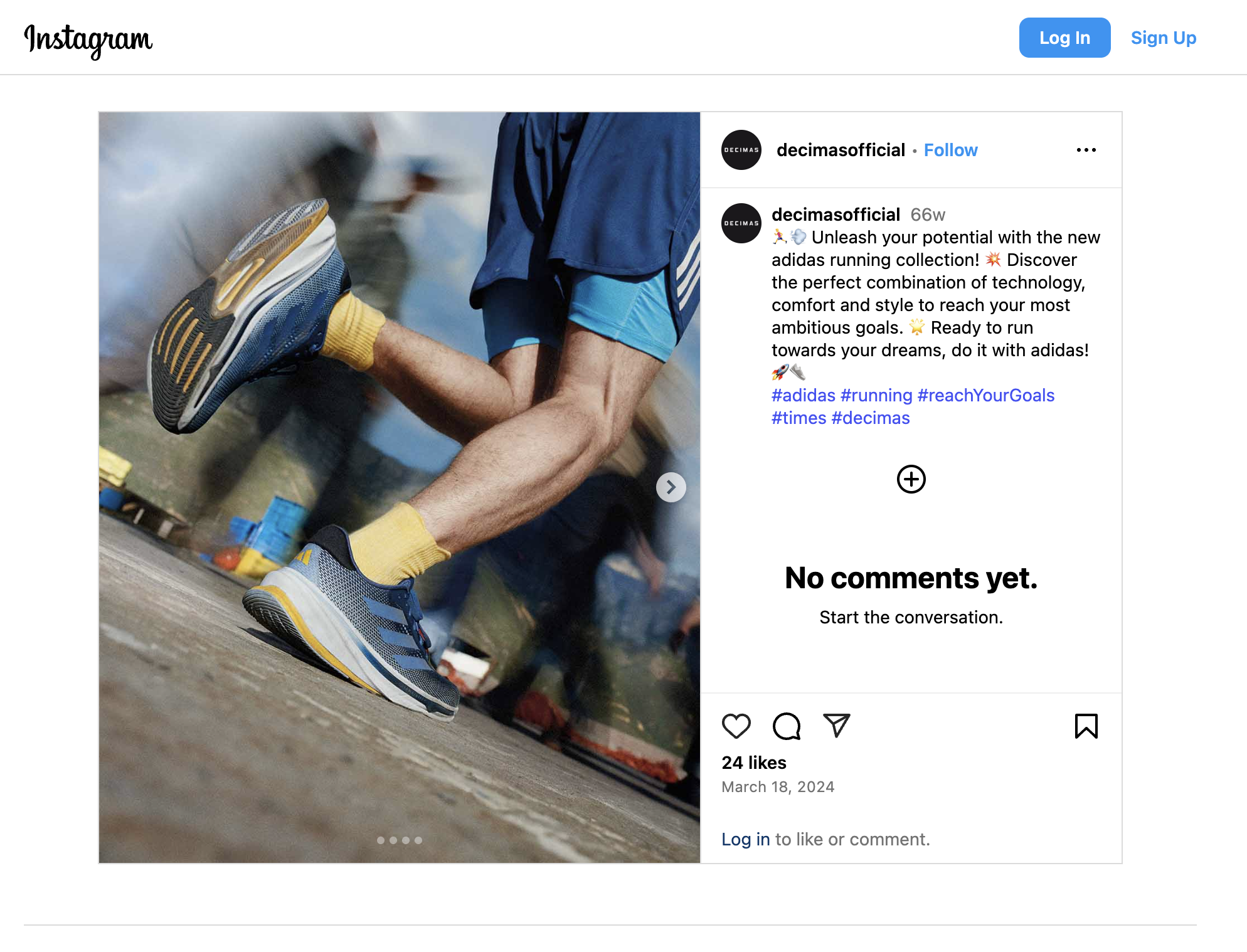 Adidas - "Libera il tuo potenziale"