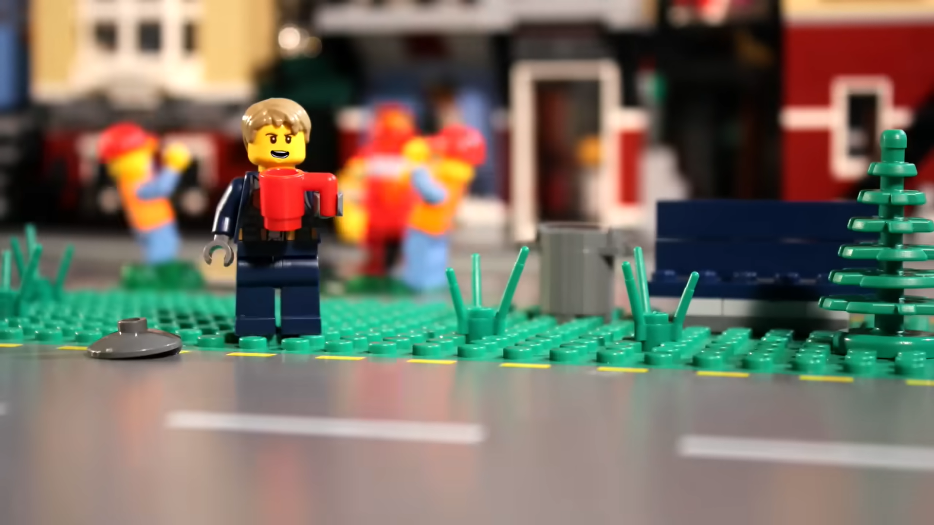 موقف لزج – فيديو سرد القصص LEGO