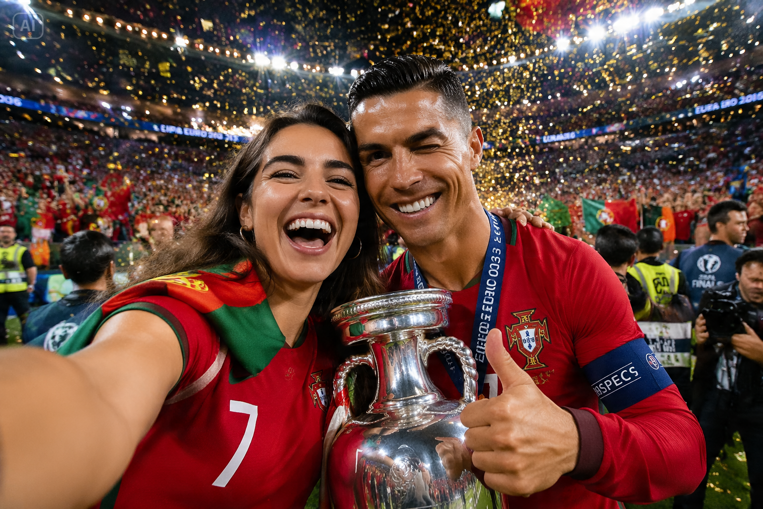 CR7 ilham lüks futbol posteri kahramanı