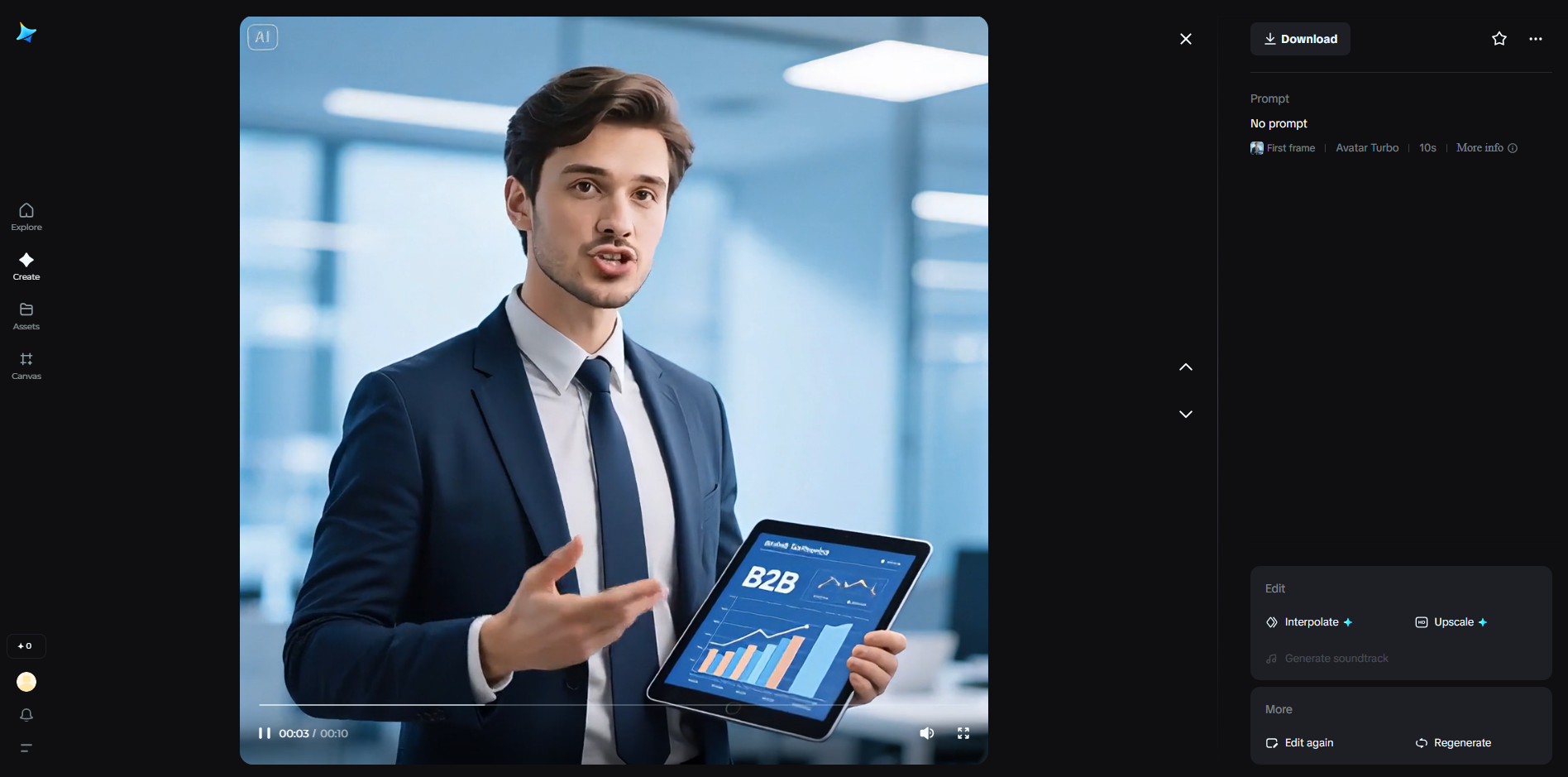 Creatore di video pubblicitari
