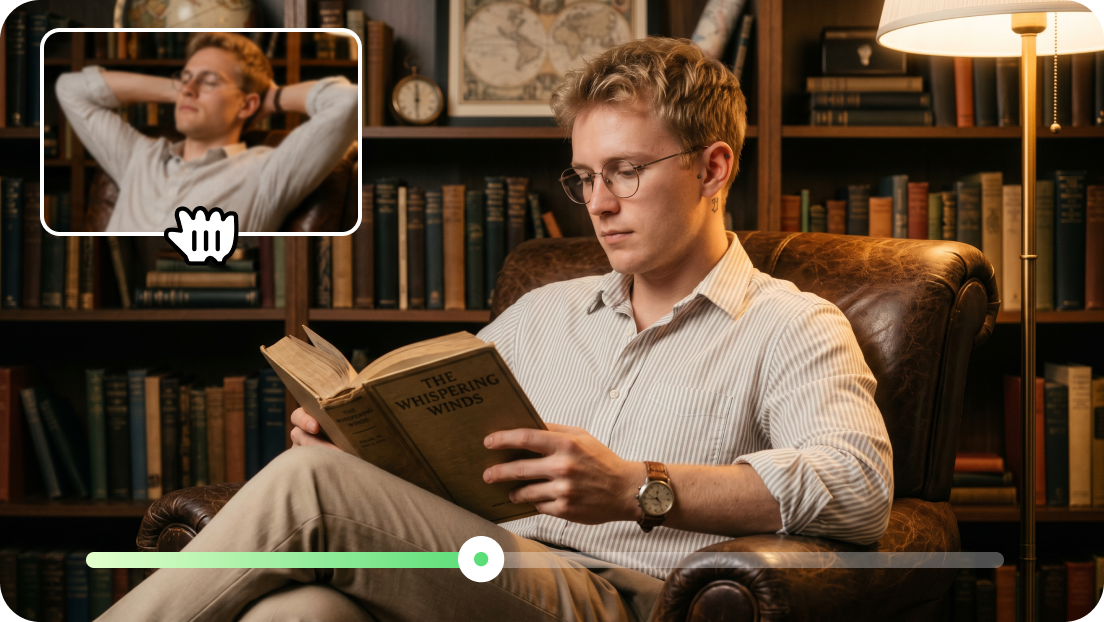 Animate photos into a smooth video with interpolation
