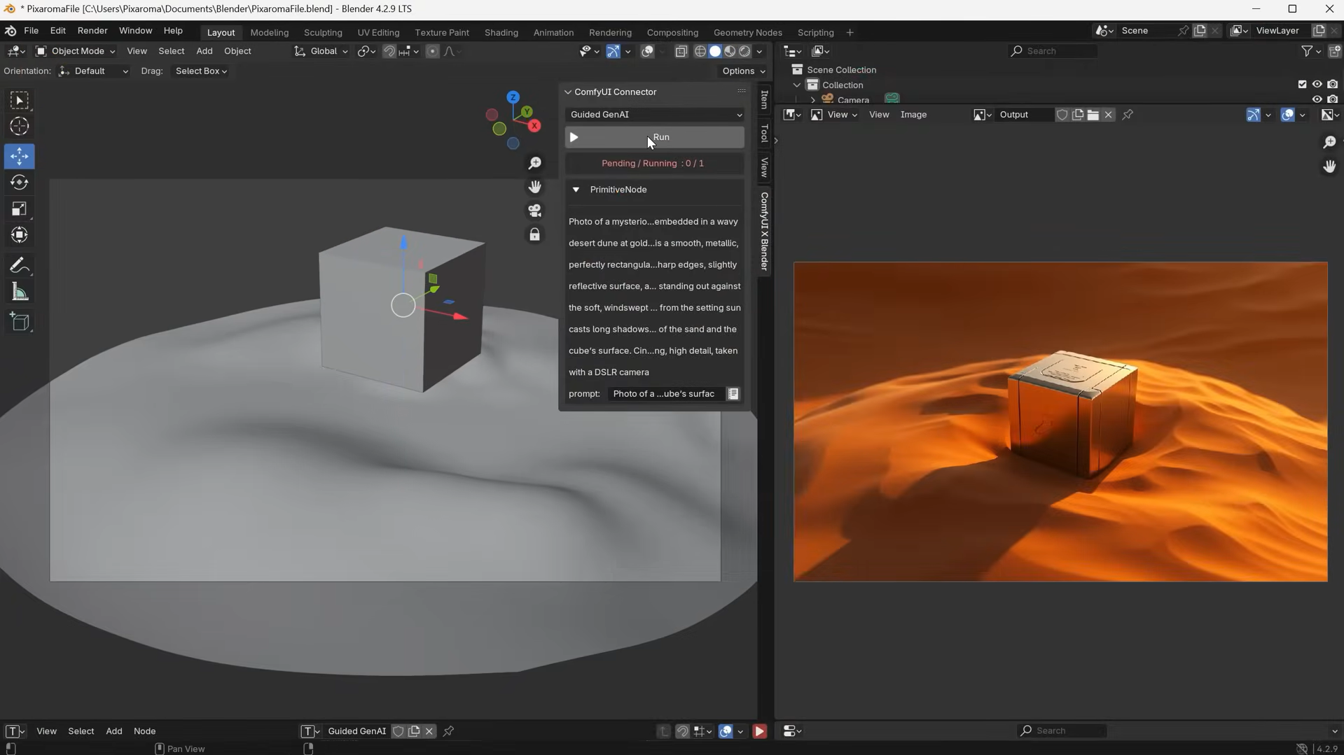 อินเตอร์เฟซของ Nvidia AI Blueprint - เครื่องมือที่ดีสำหรับการเรนเดอร์ 2D-3D