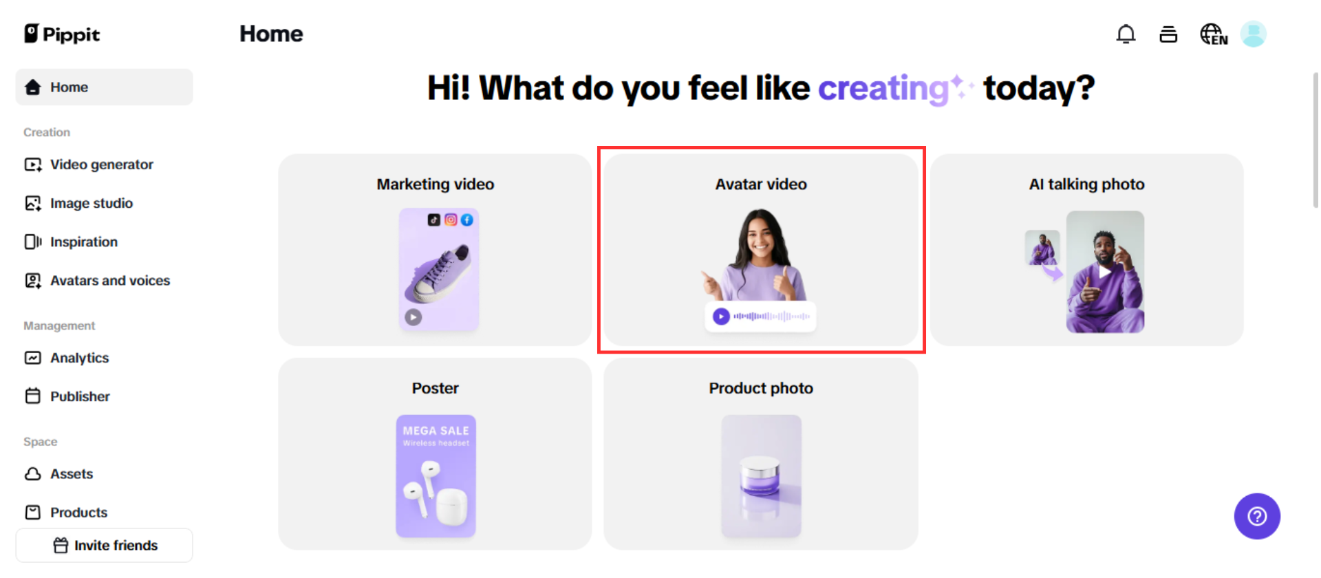 Pergi ke video avatar