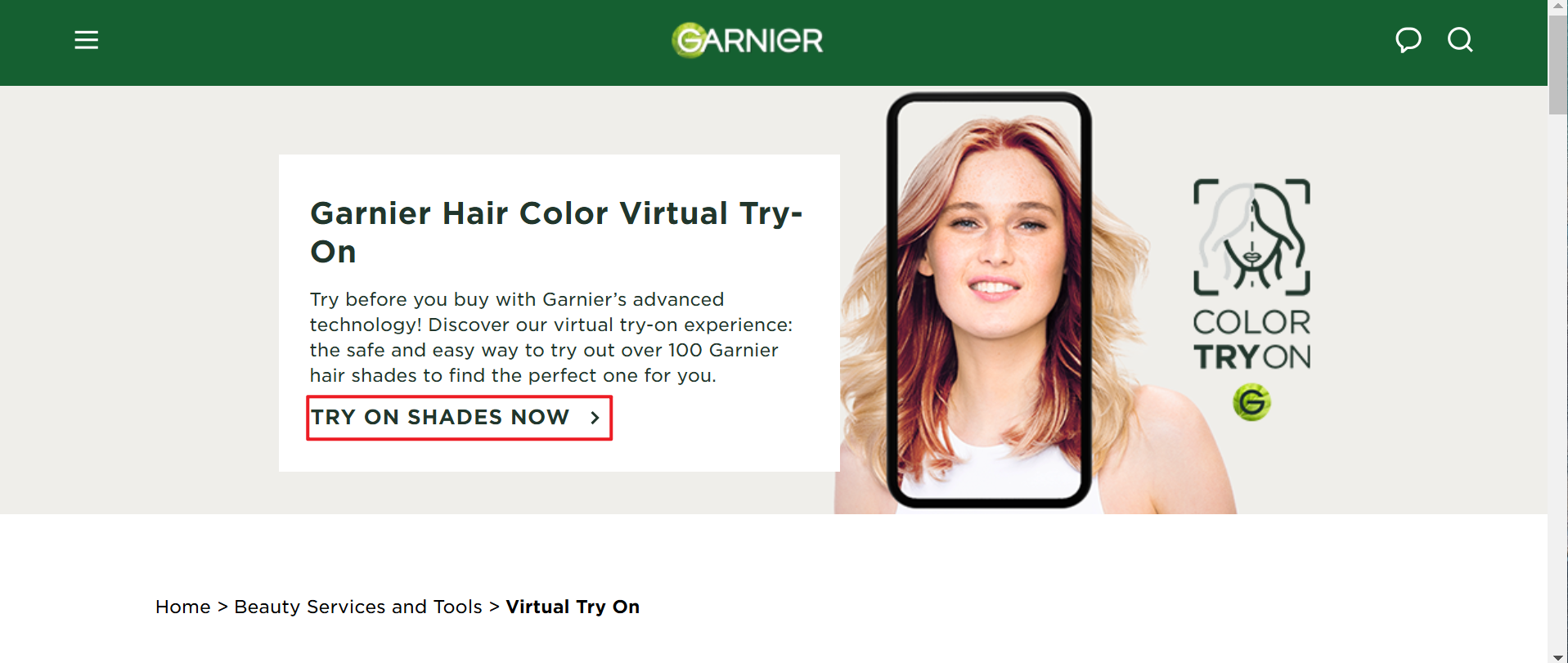 hair virtual try on