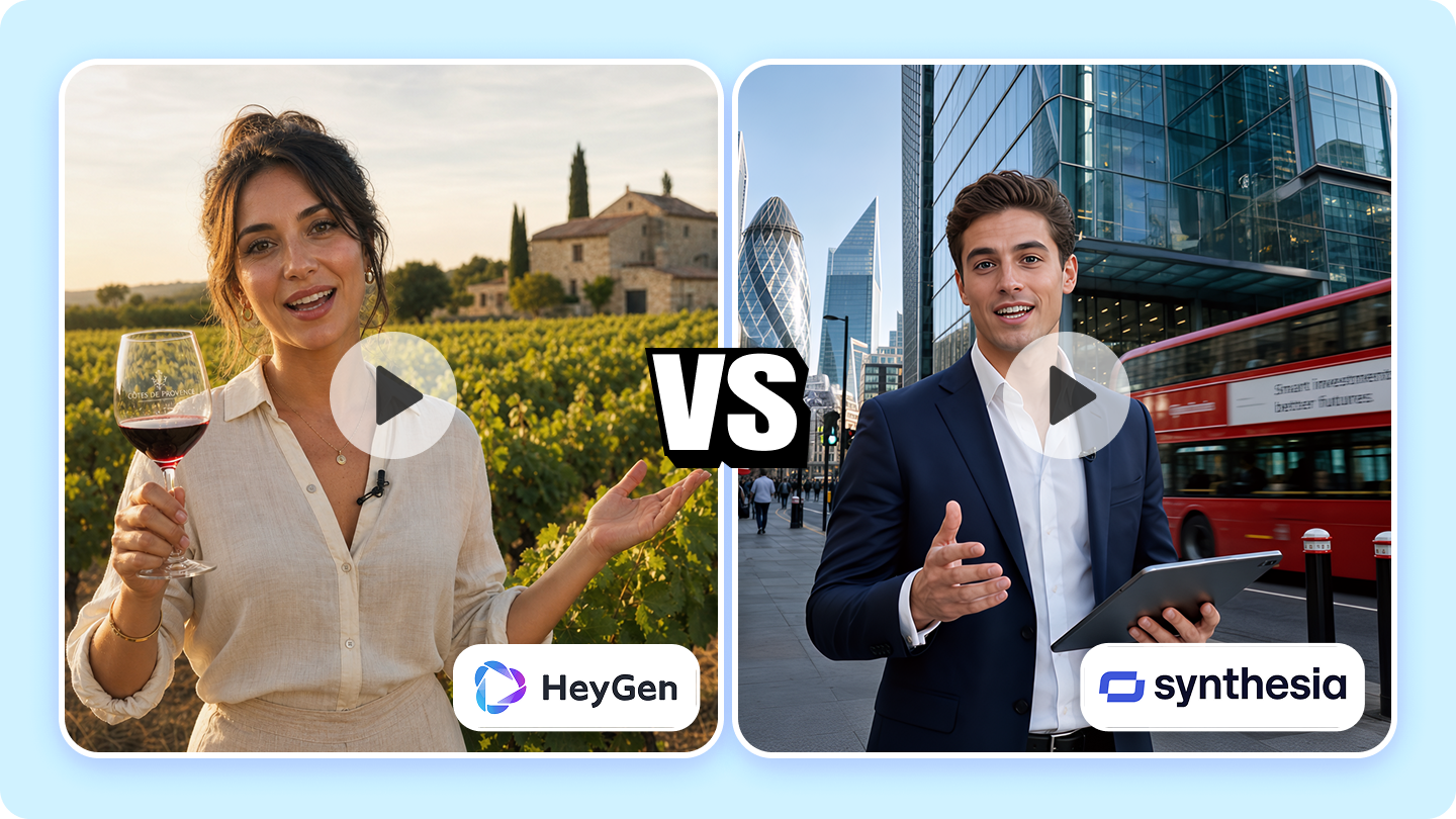 HeyGen vs Synthesia: Complete Review, Features, Pricing & Best Choice 