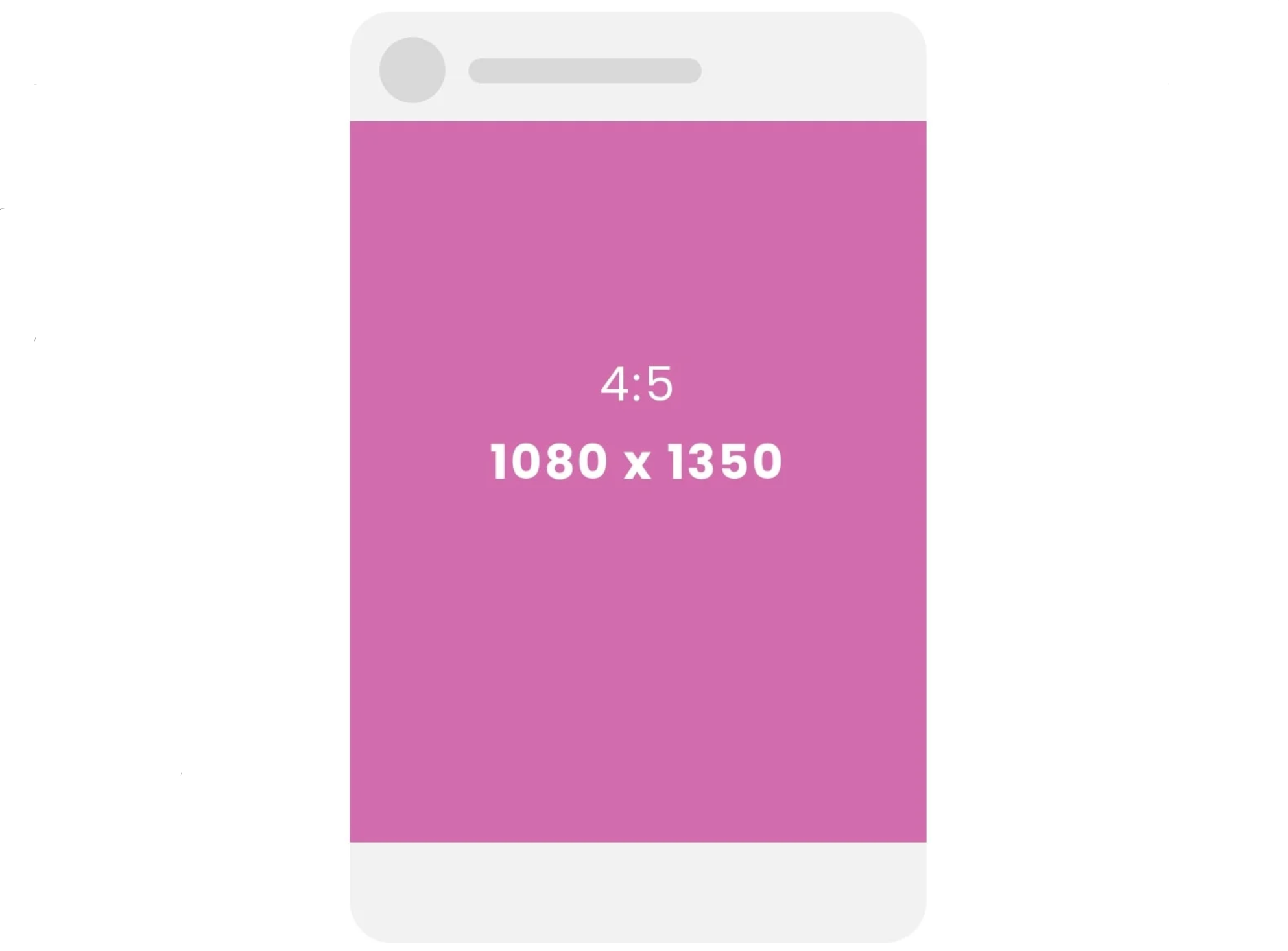 Вертикальний Instagram-допис 1080x1350 з макетом у повний зріст