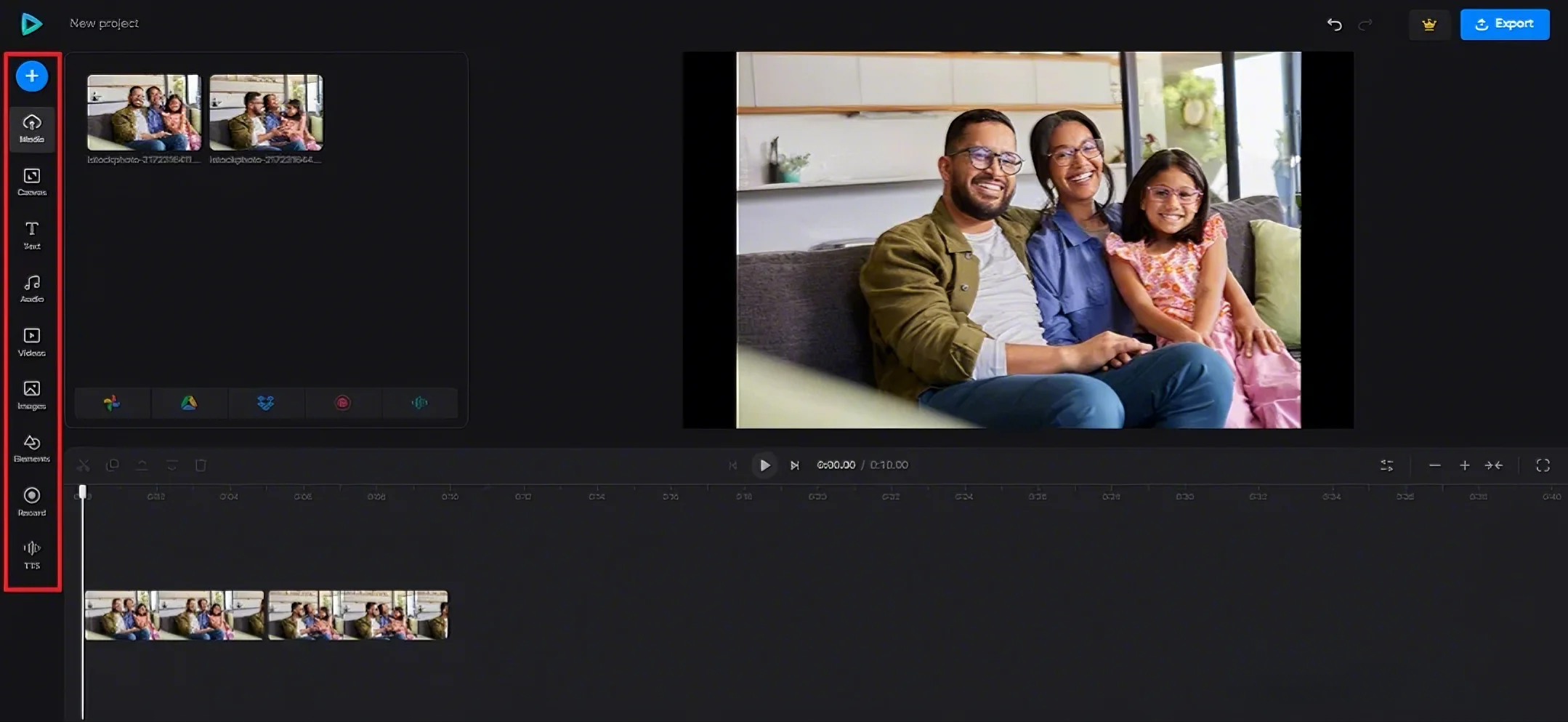 Convertor PNG la MP4 online