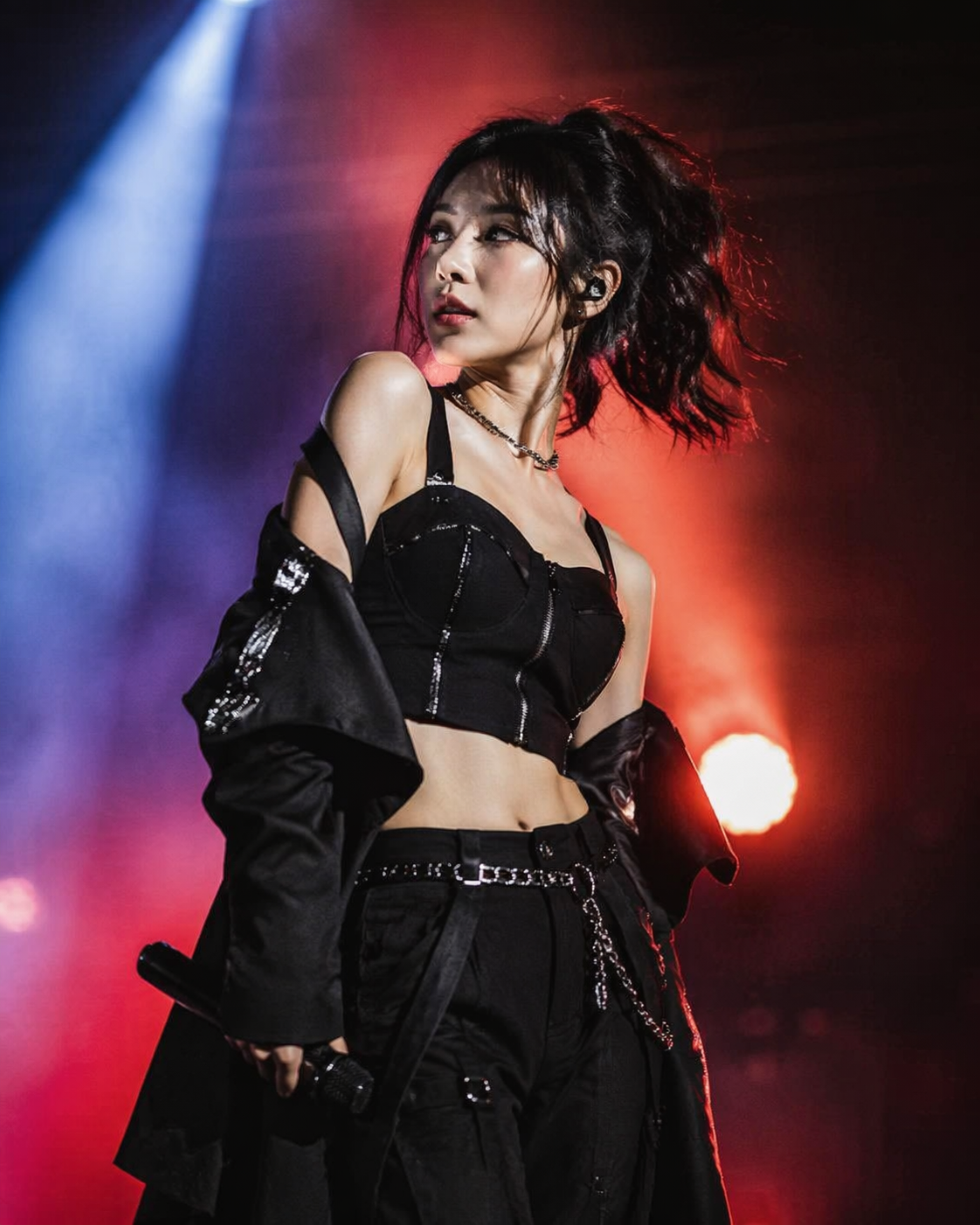 Dreamina concert outfit try on prompt example 6: Concert Lookbook Image