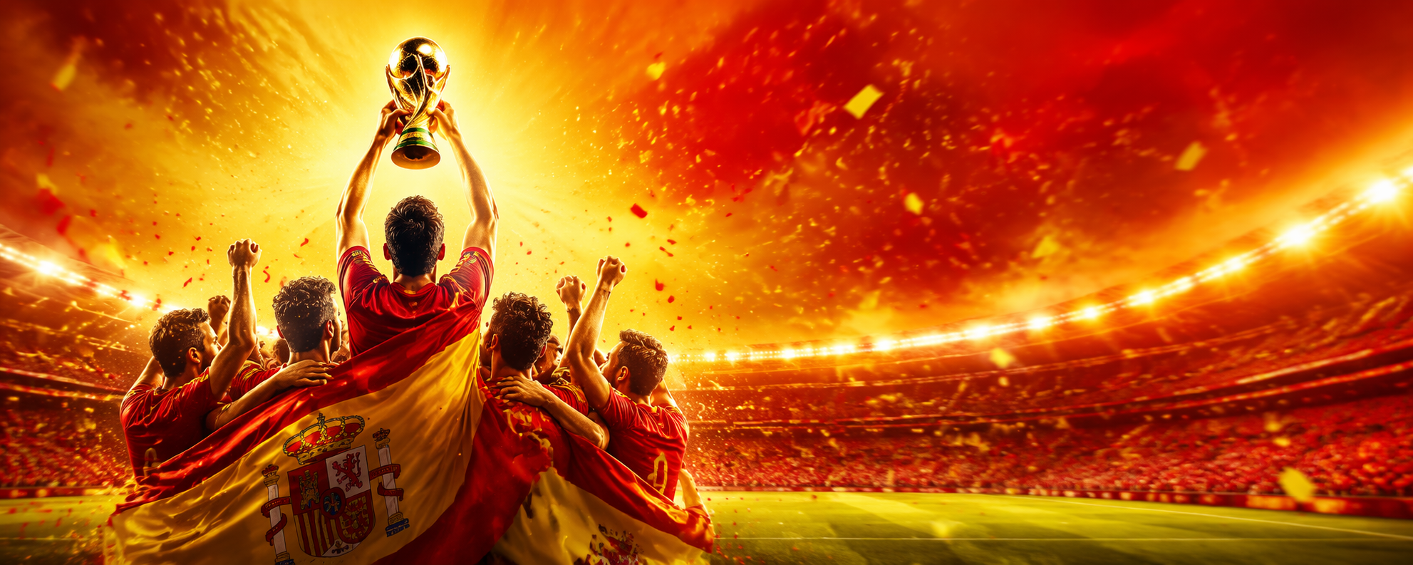 imej ulasan pencipta piala dunia pemenang Sepanyol 8