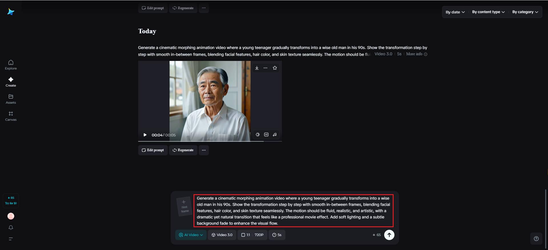 Teks ke video