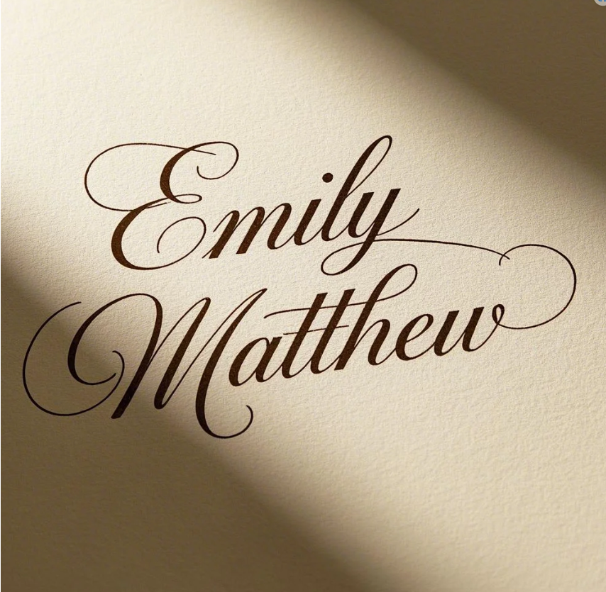 Classic handwritten signature