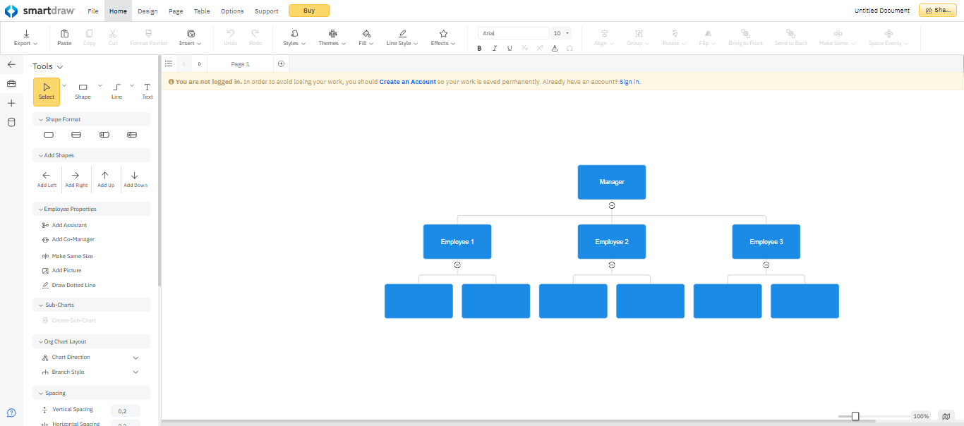 online organizational chart maker