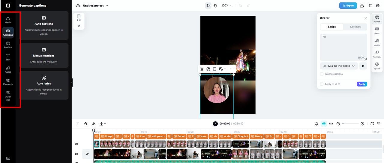 Edit your video