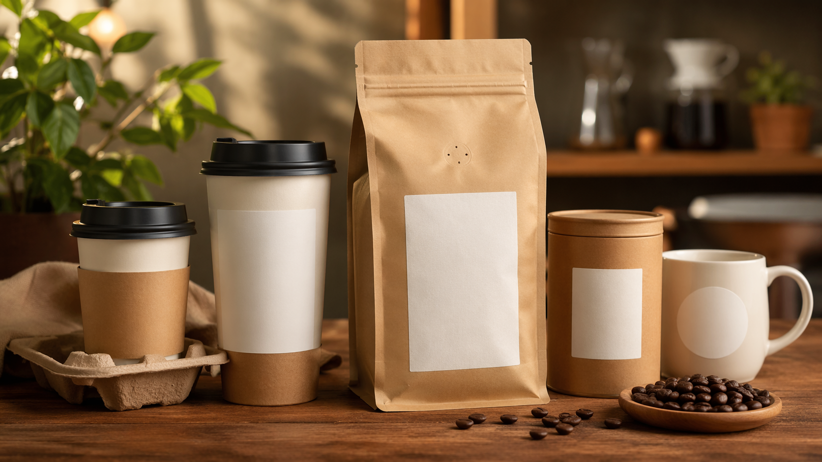 Dreamina coffee mockup hero image