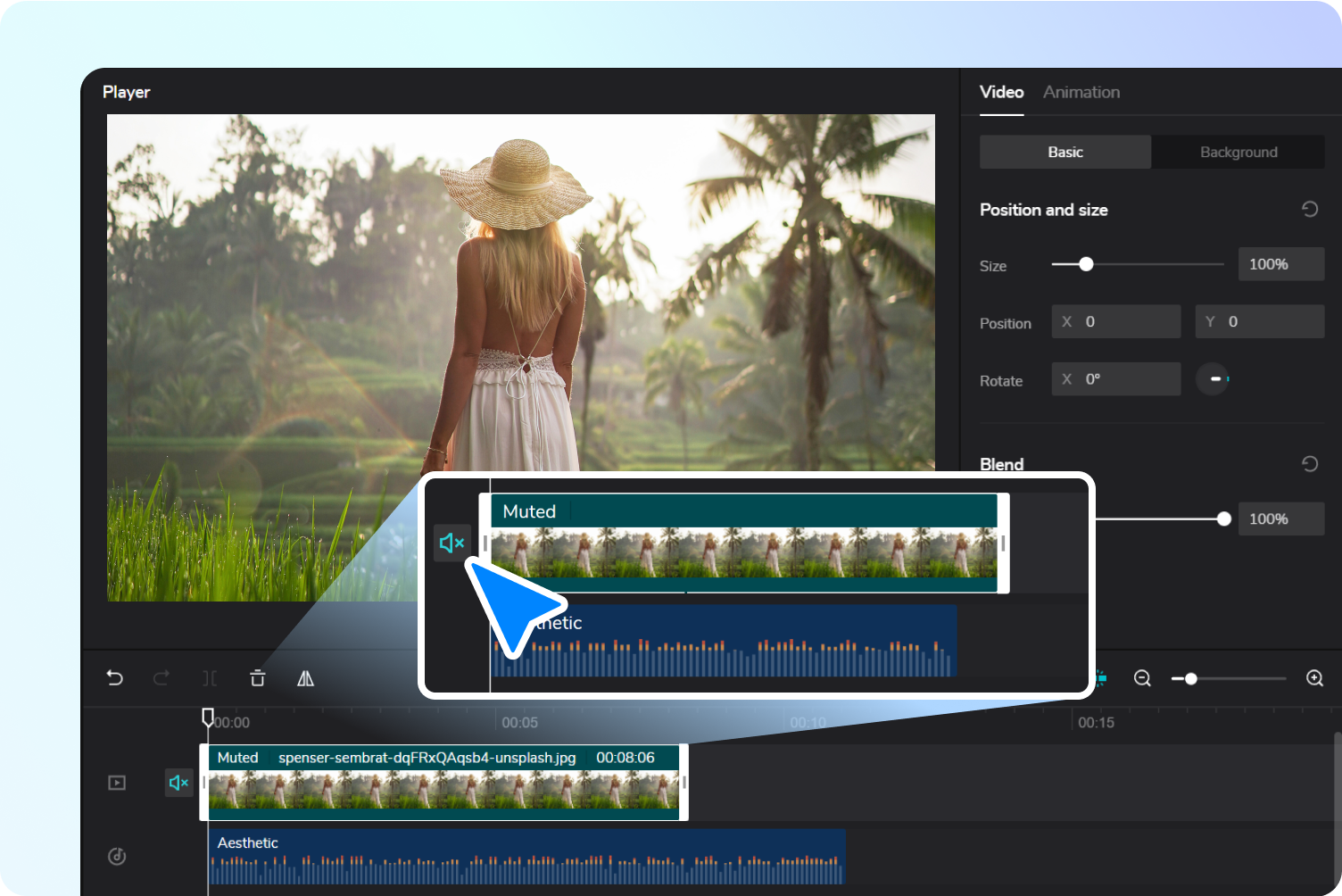Step 2: Remove background noise