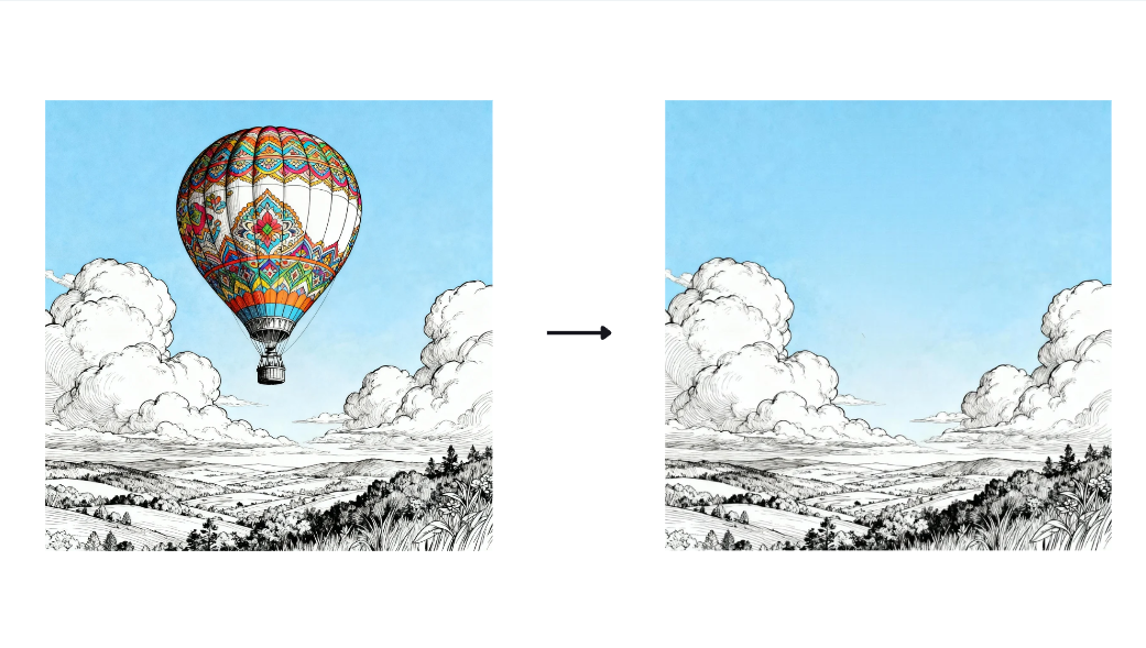 Remove feature in Dreamina