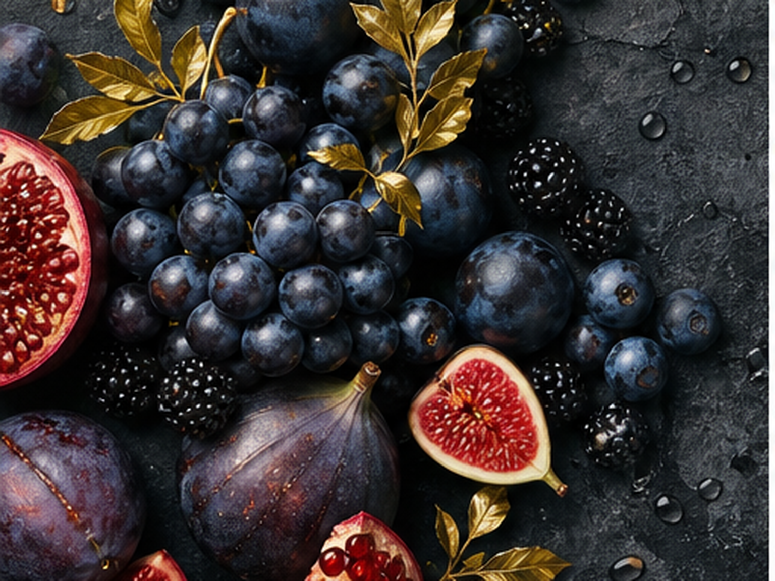 Berry pastel wallpaper