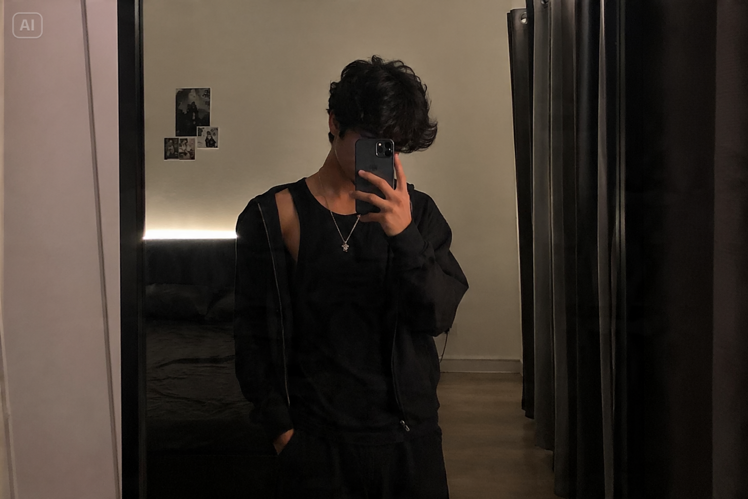 Mirror Selfie Boy Style