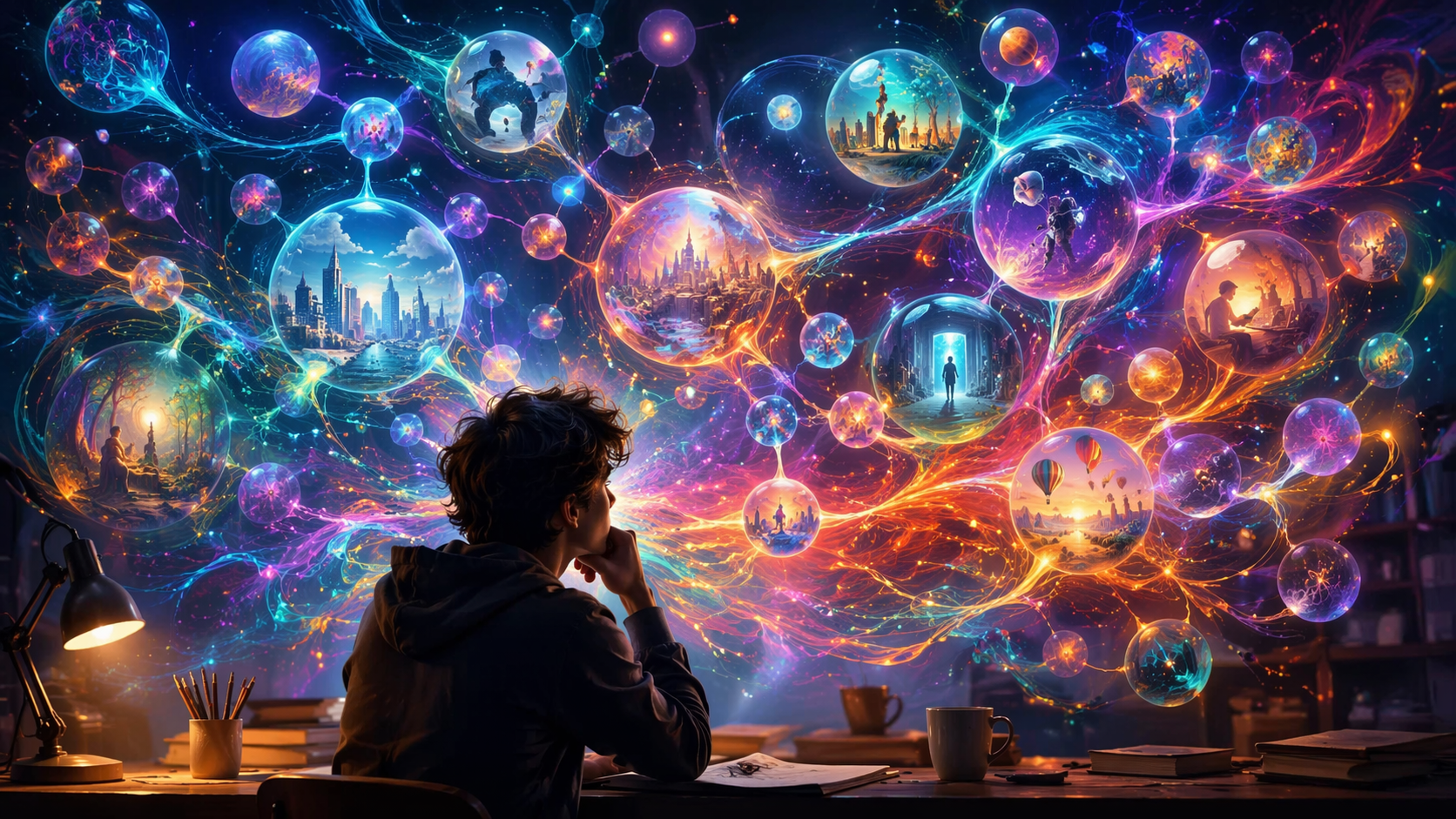 Dreamina FlowGPT AI İstemi örnek 1: Gerçeküstü Fikir Akışı