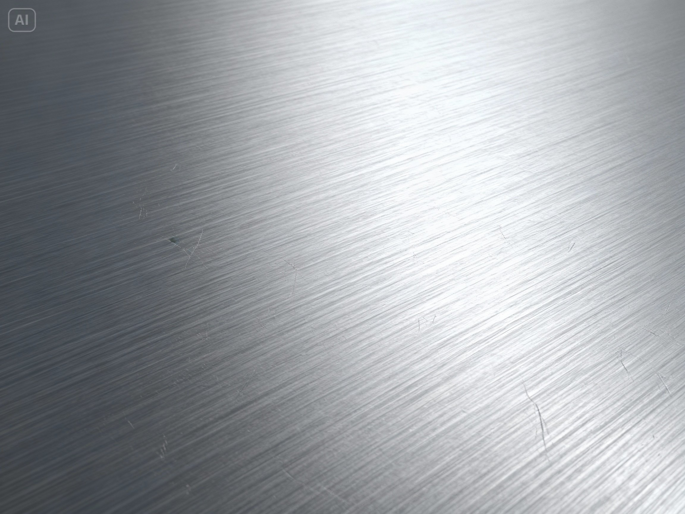 Industrial brushed metal