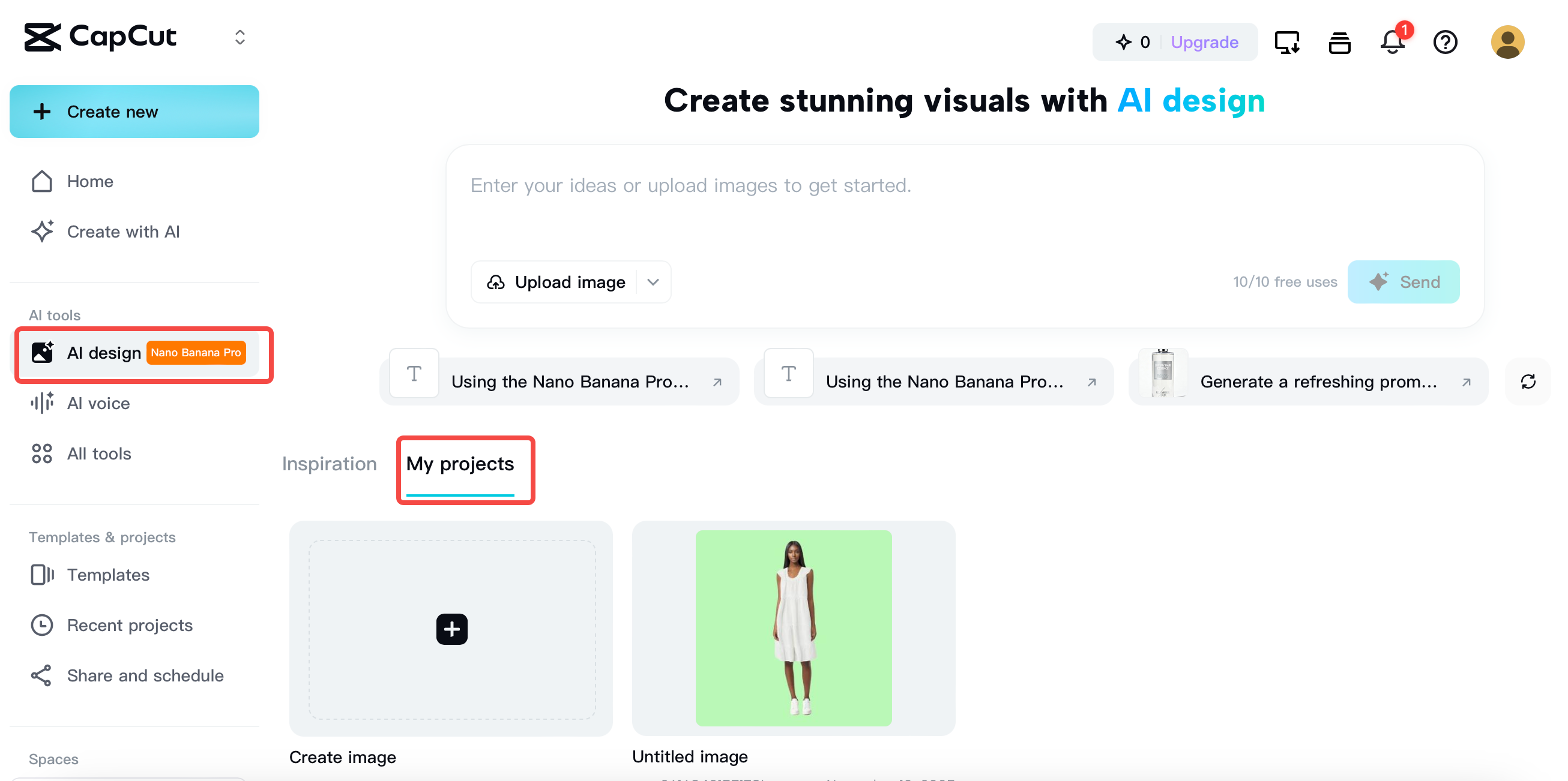 Projects in AI Design