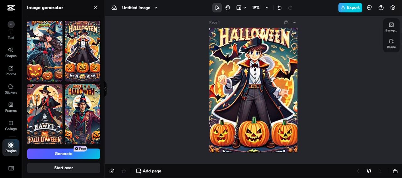 IA imagem na visão geral do design da interface do usuário