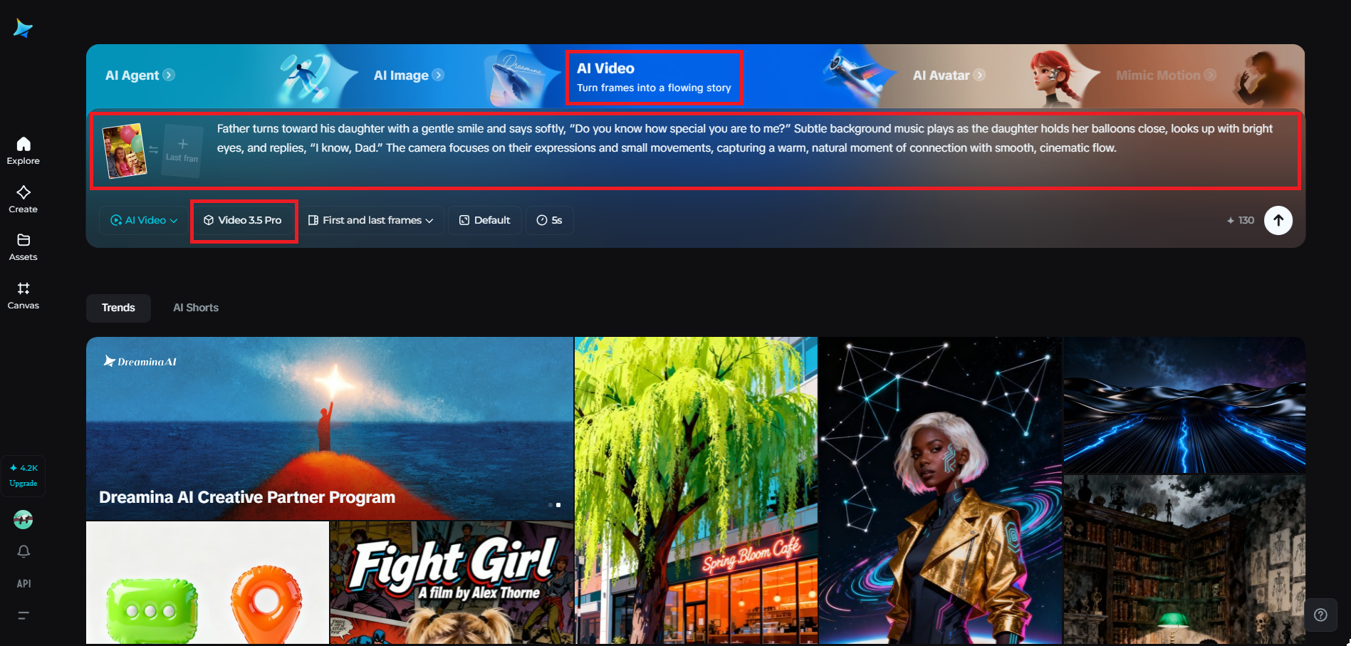 ワークスペースにアクセスしてアイデアを定義する
