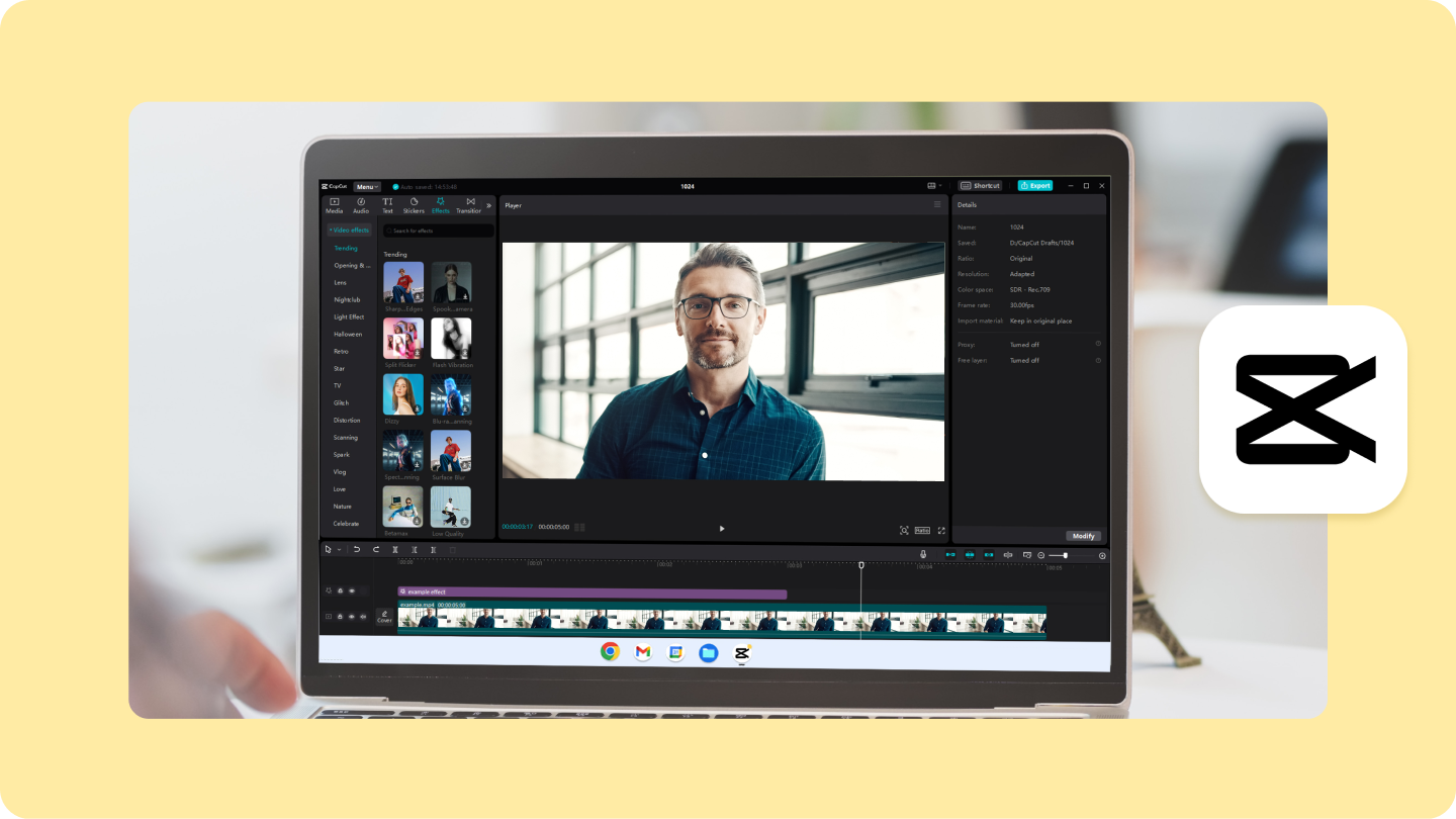 Phần mềm CapCut Pro (Dịch vụ dựng video AI, Mở khóa kho hiệu ứng &amp; Mẫu VIP, Dung lượng Cloud 100GB, 1 năm)