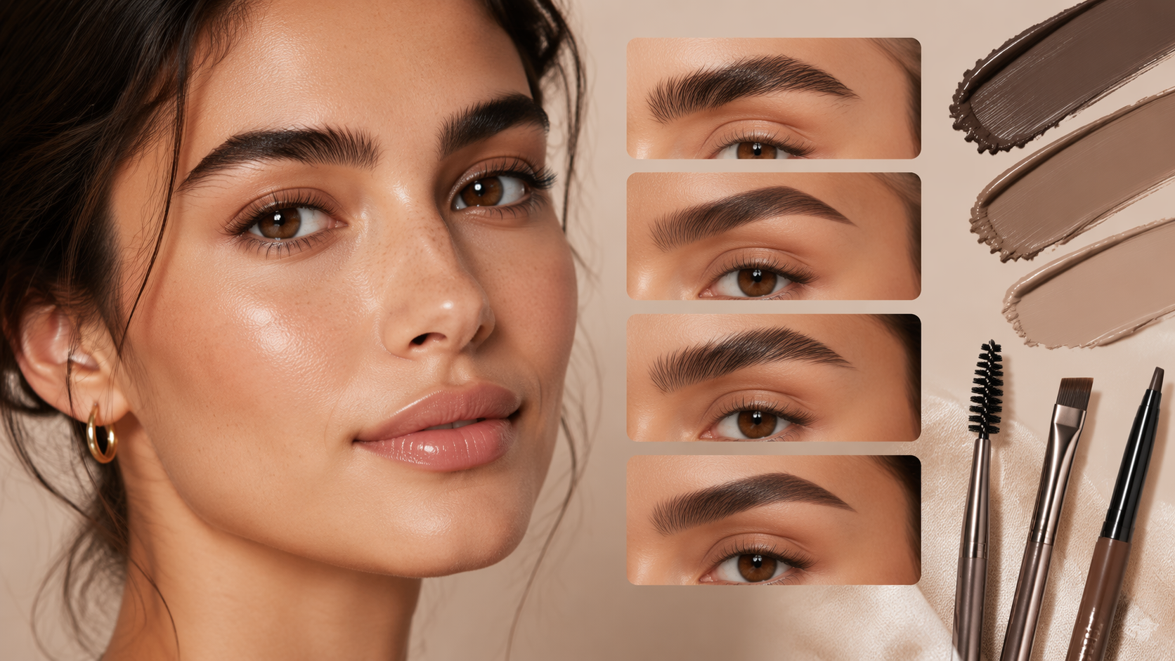 Dreamina virtual eyebrow try on hero preview