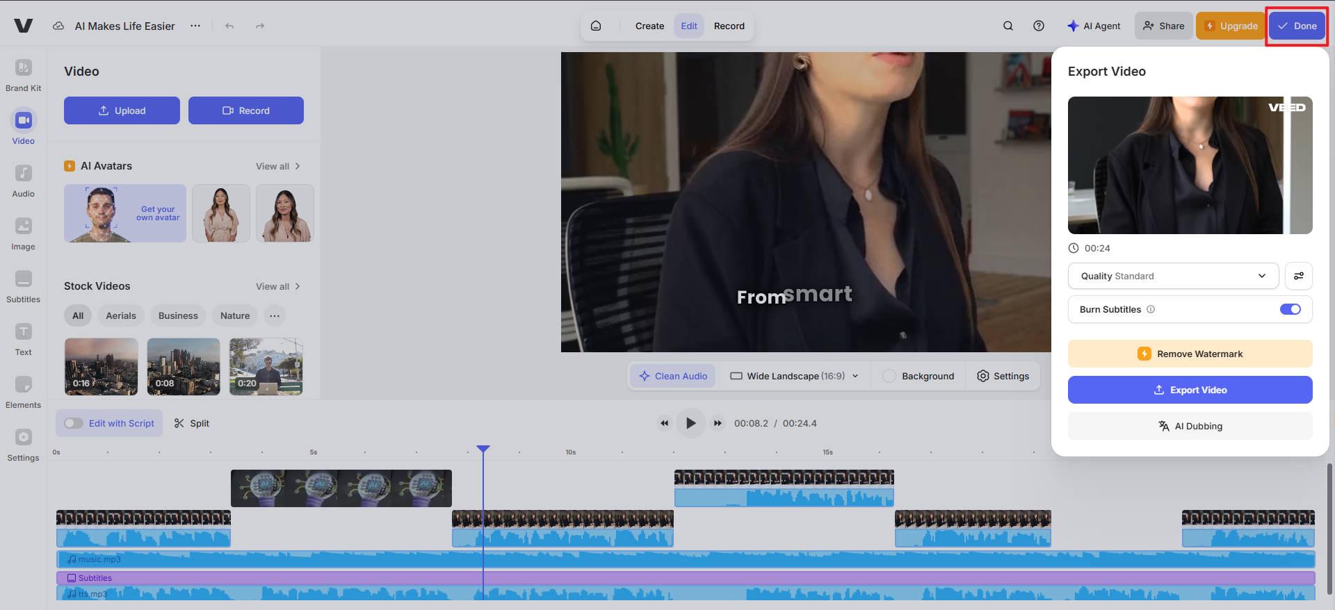 ai script to animated video