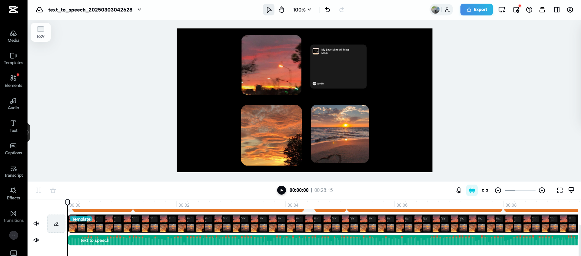 Video editor