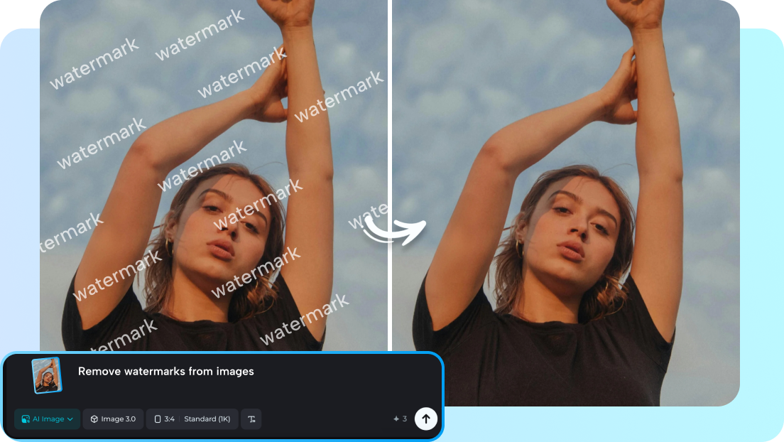 AI-watermerk verwijderen
