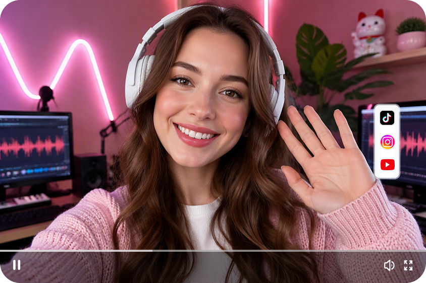 Social media content creation and vlogging