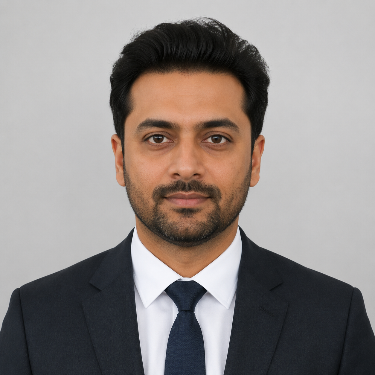 Dreamina AI ID photo style filter prompt example 1: Neutral Headshot Portrait
