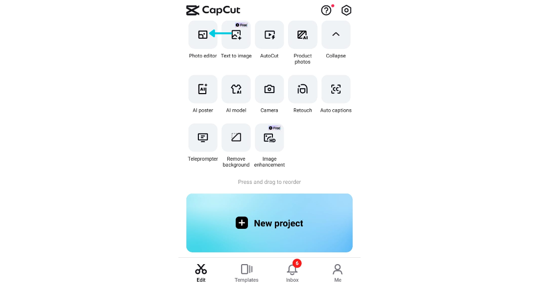 go to photo editor