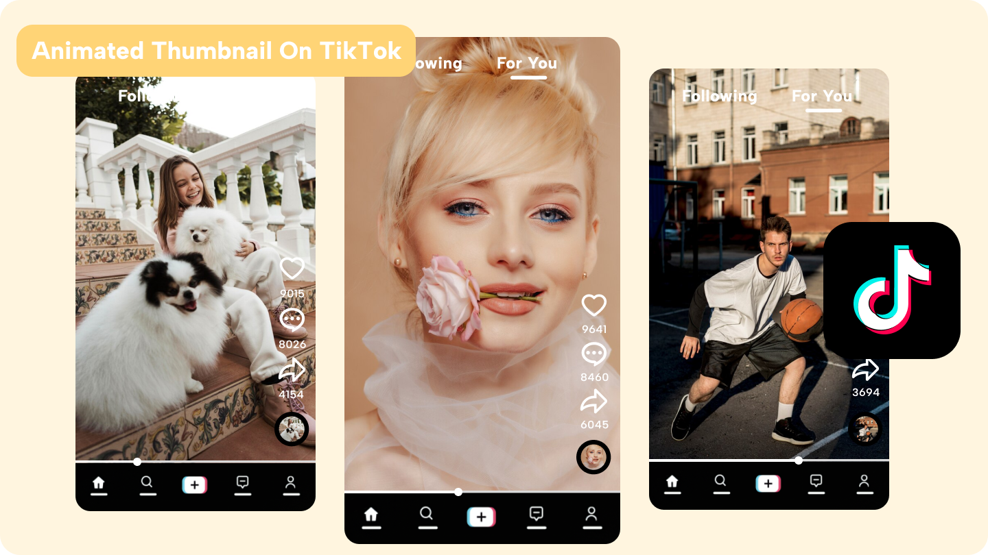 Miniature animée Tiktok