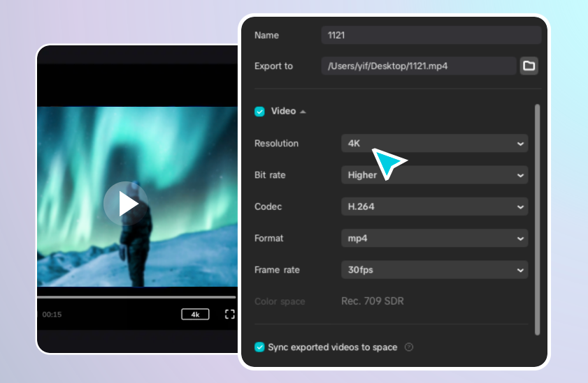 Download your video