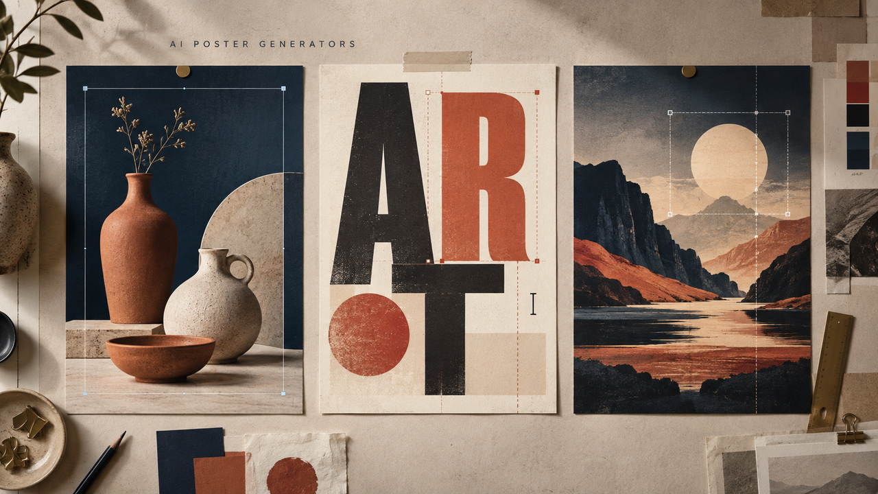 6 Best AI Poster Generators for Artwork, Text, and Easy Revisions source image