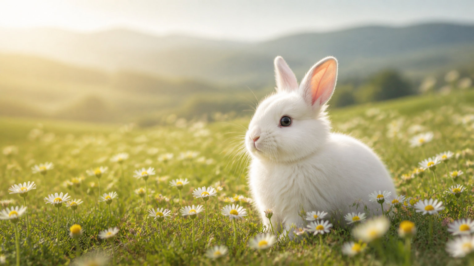 Cute Rabbit AI Prompts example created for Dreamina