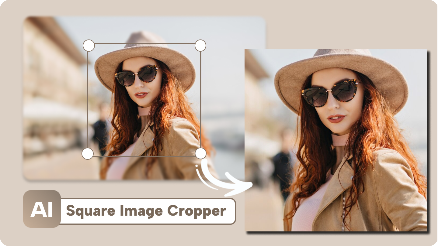 Square image cropper