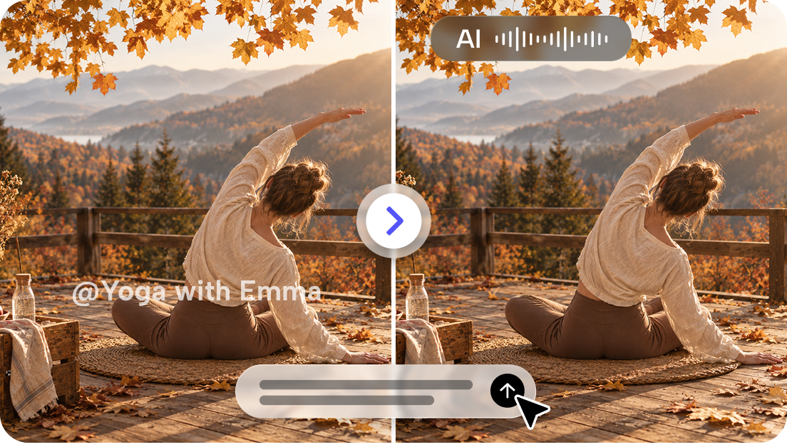 Automatic editing and AI voiceover