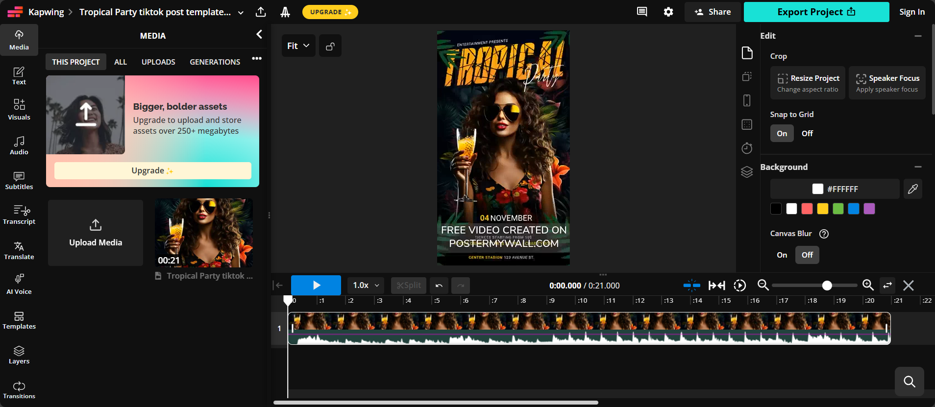 Editar video