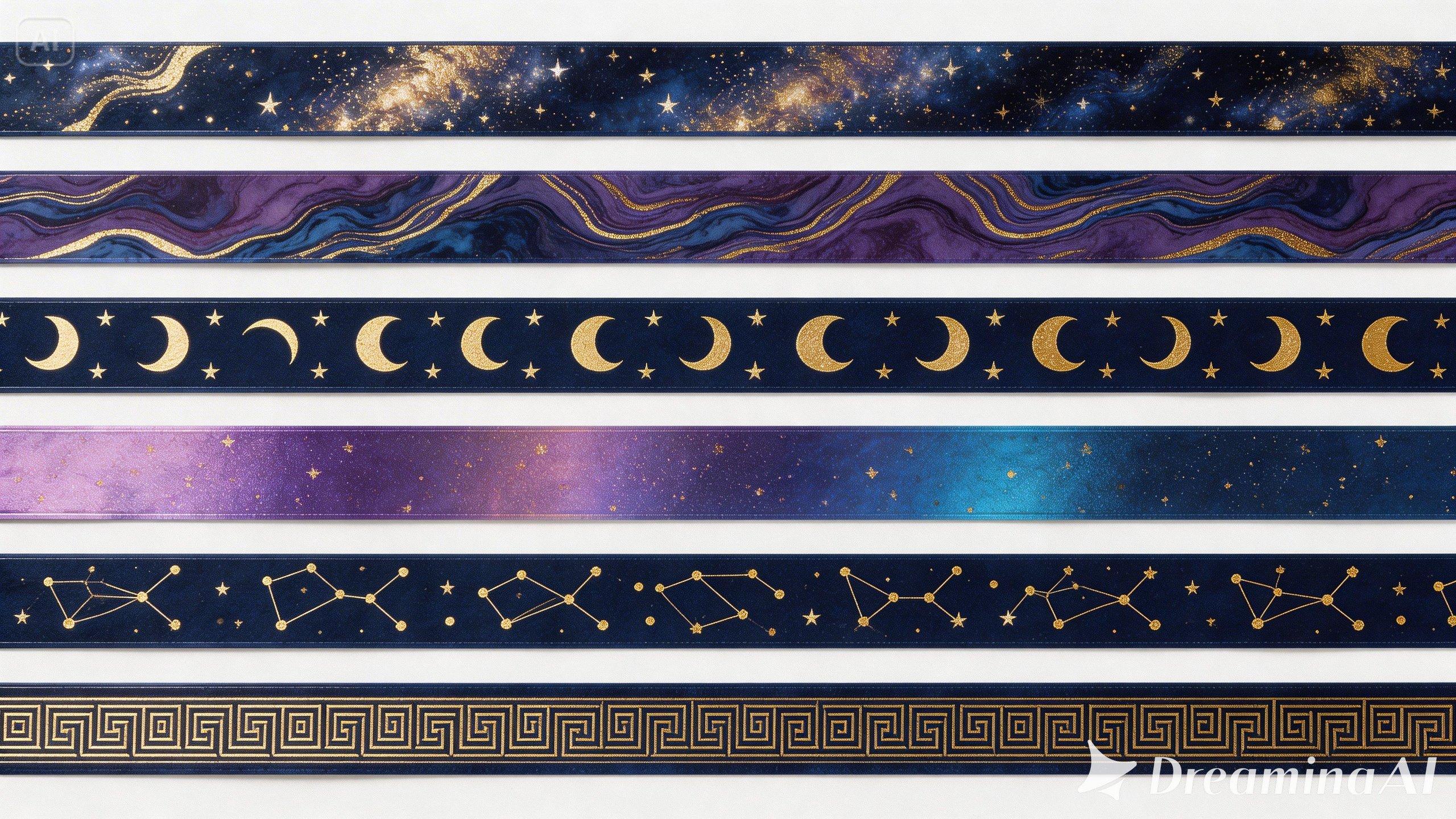 Set di nastri di lusso celestiale