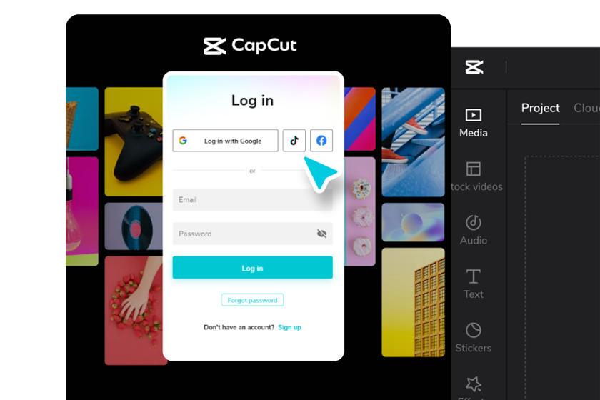 Gunakan templat video